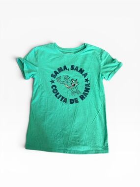Target‎ Teal Graphic Tee with Playful Frog
